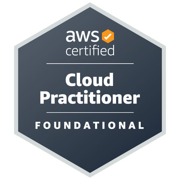Badge: AWS Certified Cloud Practitioner