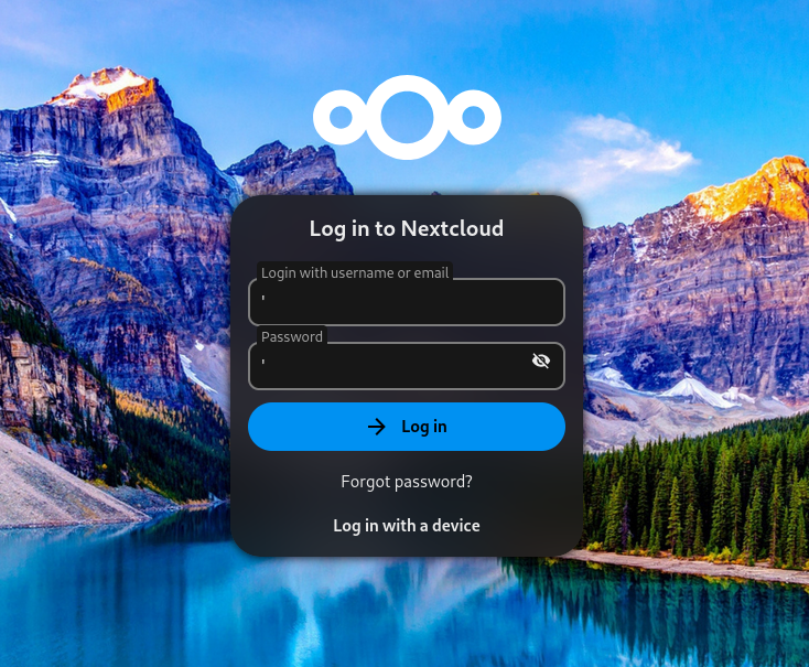 Self-Hosted Nextcloud