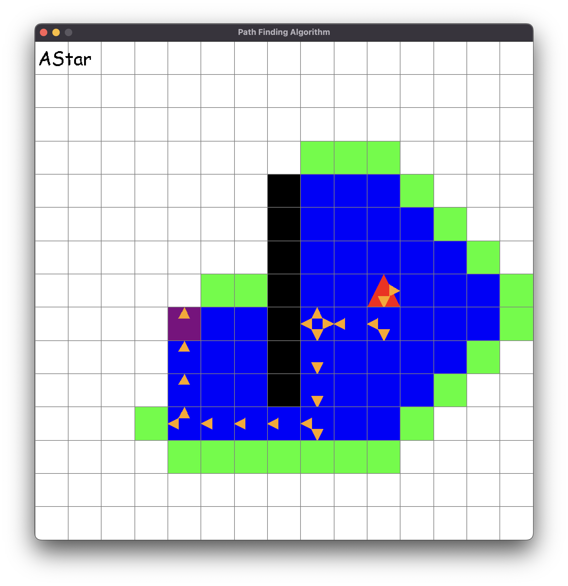 Visual Path Finding